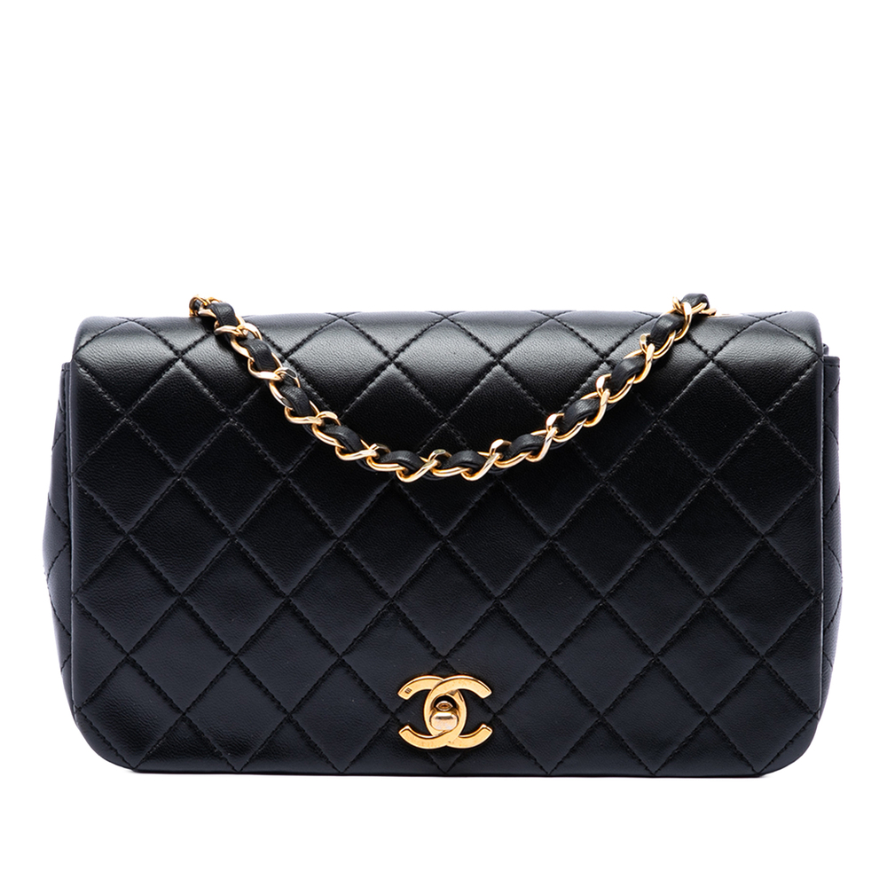 Pre-Loved Chanel Medium CC Quilted Lambskin Full Flap